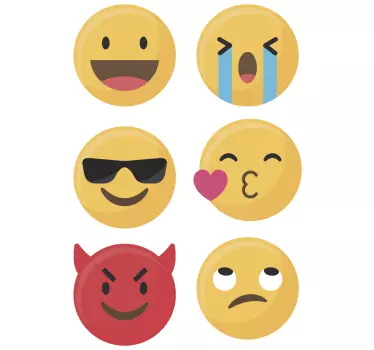 whatsapp emoji huawei stickers - TenStickers