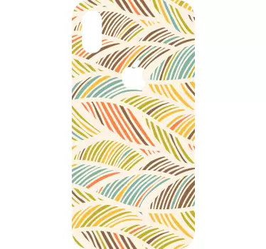 Bloemen patronen bloemen sticker - TenStickers