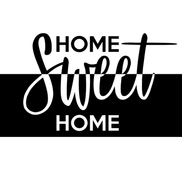 Raamsticker home sweet home - TenStickers