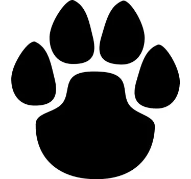 Autosticker honden pootjes - TenStickers