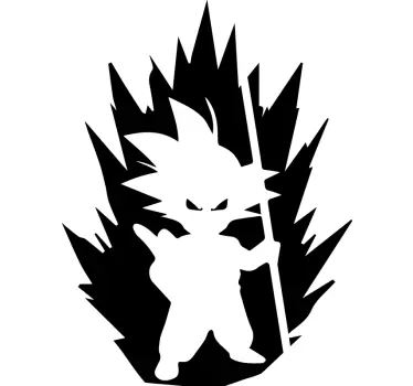 Dragon ball auto zelfklevende sticker - TenStickers