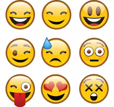 Sticker emoticons Whatsapp - TenStickers