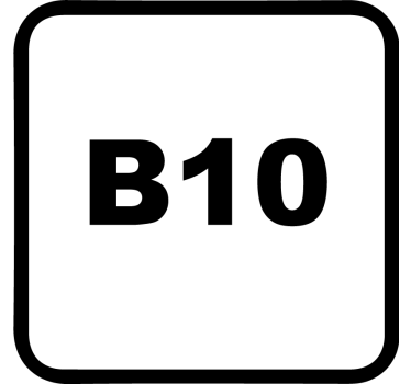 Decoratie sticker auto diesel B10 - TenStickers