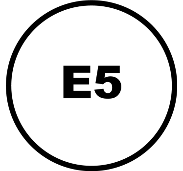 Diesel E5 decoratie sticker auto - TenStickers