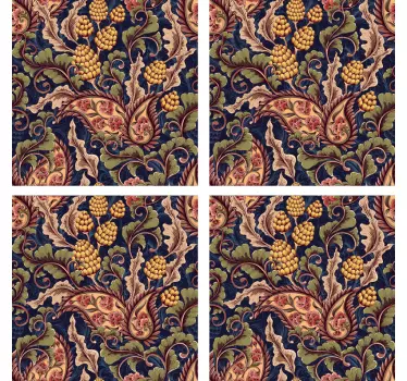 Tegelstickers Realistische paisley illustratie - TenStickers