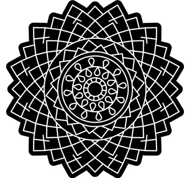 Sticker geometrische vormen intricate geometrische elementen - TenStickers