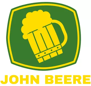 Autosticker John beere - TenStickers