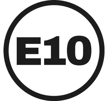 Autostickers E10 - TenStickers