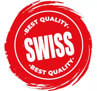 Kwaliteitskeurmerk embleem etalage sticker - TenStickers