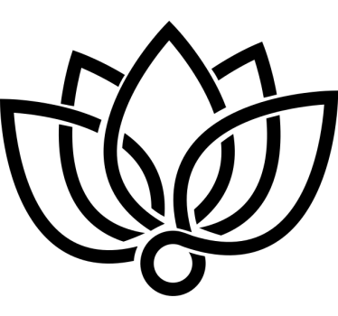 Autosticker Lotusbloem - TenStickers