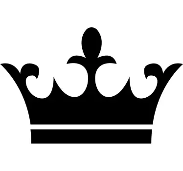 Sticker kroon koningin - TenStickers