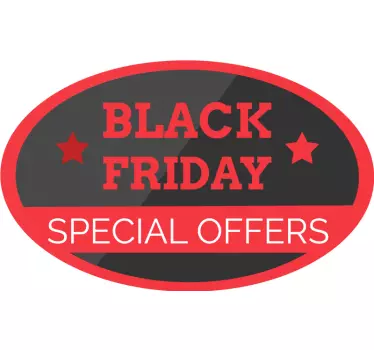 Promotie-evenementbord korting sticker - TenStickers