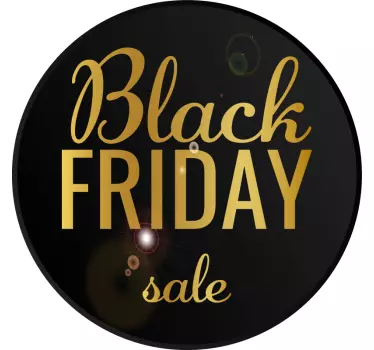 Black friday sticker etalge  Elegante verkoop - TenStickers