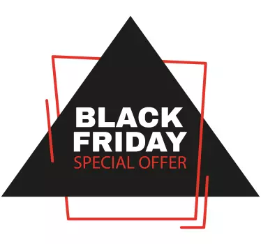 Etalage sticker promotionele aanbieding ontwerp - TenStickers