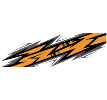 Sticker auto wrap ontwerp - TenStickers