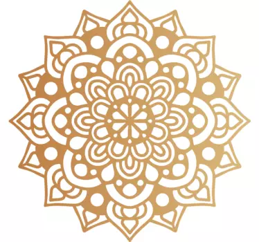 Stickers bloemenpatroon Luxe arabesque mandala - TenStickers