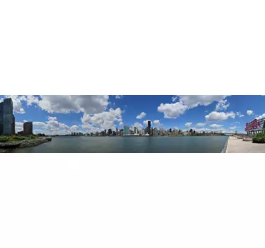 Sticker panoramafoto Manhattan - TenStickers