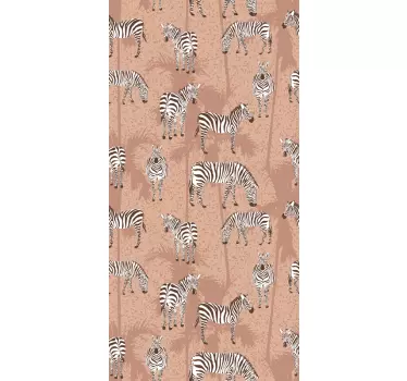 Zebraprint iPhone sticker - TenStickers