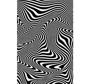 Golvend patroon iPhone sticker - TenStickers