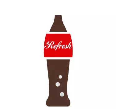 Sticker milkshake rietje - TenStickers