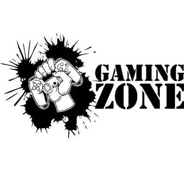 Muurstickers bordspellen Gaming zone tieners - TenStickers
