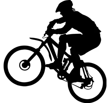 Stickers motor Bmx silhouet - TenStickers