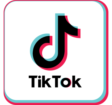 Etalage sticker kleurrijk logo embleem - TenStickers