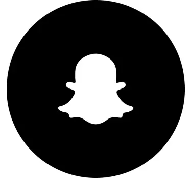 Etalage sticker cirkel logo embleem - TenStickers