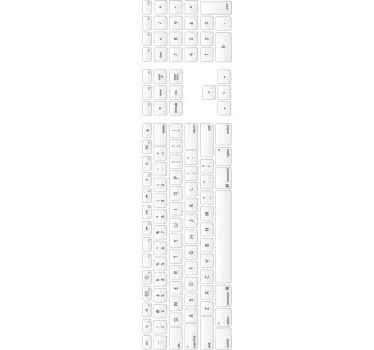 Sticker computer toetsenbord - TenStickers