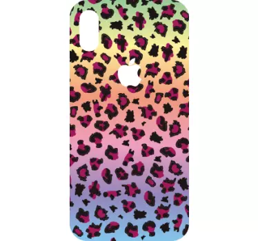 Iphone sticker luipaardprint stijl - TenStickers