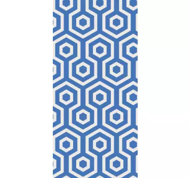 Huawei sticker hexagonale structuur - TenStickers