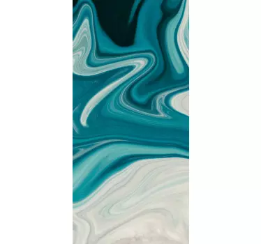 Huawei sticker met draaiend kleurenpatroon - TenStickers