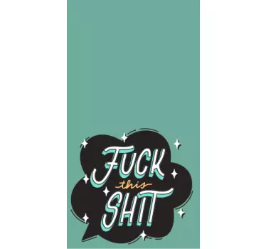 Iphone sticker onvergetelijke slogan - TenStickers