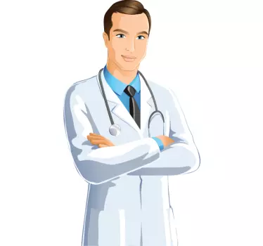 Dokter sticker - TenStickers