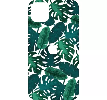 Iphone sticker exotisch blad motief - TenStickers