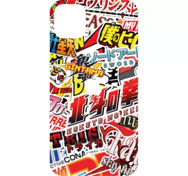 Iphone sticker levendige karakterstickers - TenStickers