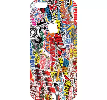 Iphone sticker levendige sticker collectie - TenStickers