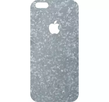 Iphone sticker textuur grijze hoes - TenStickers