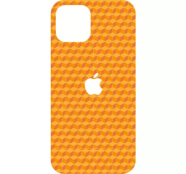 Iphone sticker geometrisch print hoesje - TenStickers