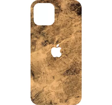 Iphone sticker met gestructureerd gouden oppervlak - TenStickers