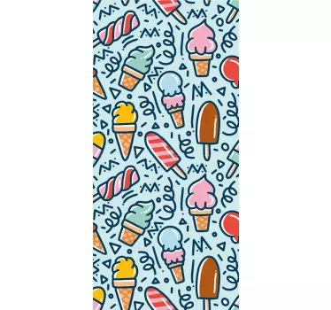 Huawei sticker ijsroom genot - TenStickers