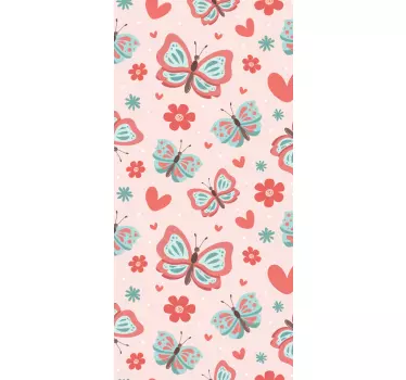 Huawei sticker vlinderpatroon - TenStickers