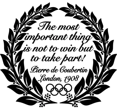 Sticker olympische spelen - TenStickers