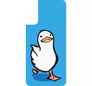 Iphone sticker eend animatie - TenStickers