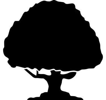 Krijtbord sticker wetenschappelijke boom schets - TenStickers