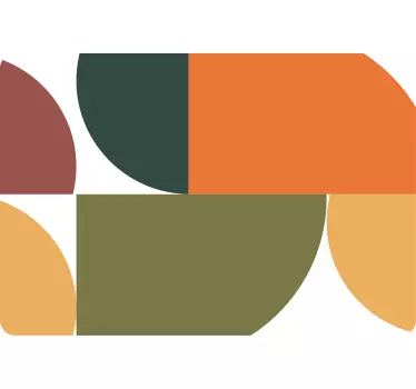 Stickers voor laptop Abstracte geometrische kunst - TenStickers