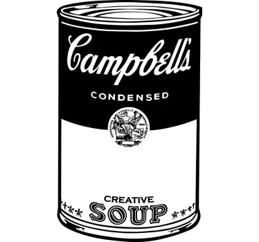 Campbells soep sticker - TenStickers