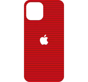Iphone sticker rode gestreepte hoes - TenStickers