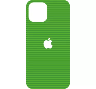 Iphone sticker groene gestreepte hoes - TenStickers