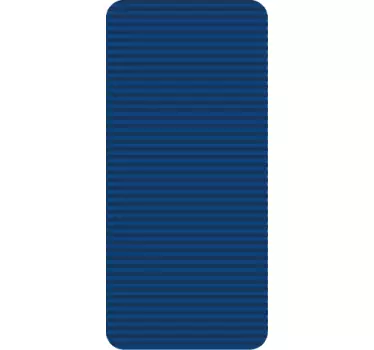 Iphone sticker blauwe gestreepte wrap - TenStickers